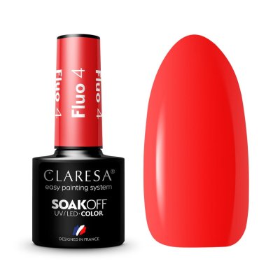 Gél lakk CLARESA® FLUO 4, 5g