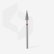 Diamantový brúsny nadstavec Staleks Expert - pointed pear red FA100R040/12
