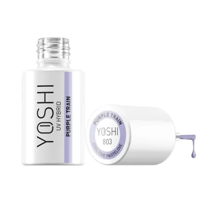 Gél lak YOSHI Cooltove Pastelove - Purple Train 803, 6ml
