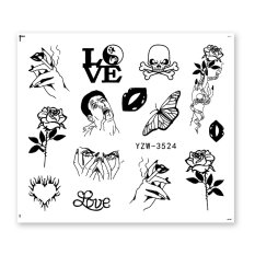 Vodolepky na nechty Deadly Love YZW-3524