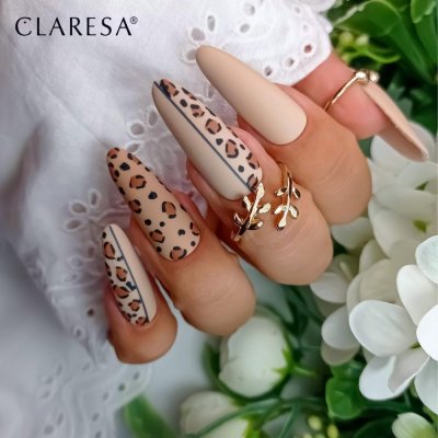 Gél laky Claresa Perfect Nude 6, 7, 8, Top Matt