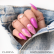 Gél laky Claresa Pink 544, 505, Glitter 1 Gél laky Claresa Pink 544, 505, Glitter 1