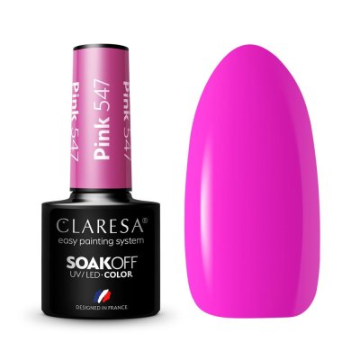 Gél lak CLARESA® PINK 547, 5g