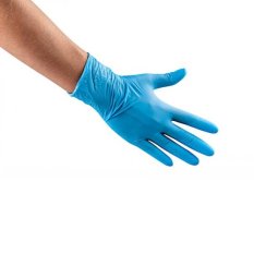 Batist Nitrilové rukavice nepudrované, modré, 100ks, XS