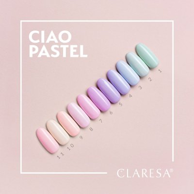 Gel lak CLARESA® Ciao, Pastel! 10, 5g