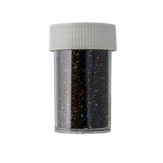 Fekete holografikus transzferfólia 100 cm - 8-13
