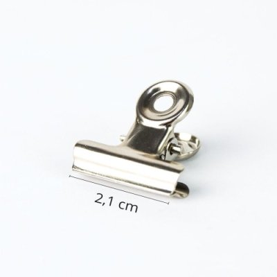 Kovový pinčovací klip 2,1cm