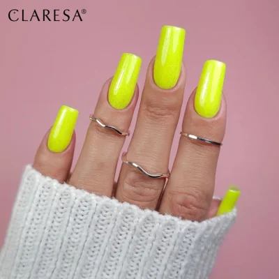 Gél lak CLARESA® Funky Disco 1 - Yellow Groove