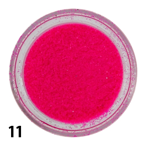 Glitrový prach - neonovo ružový - 11